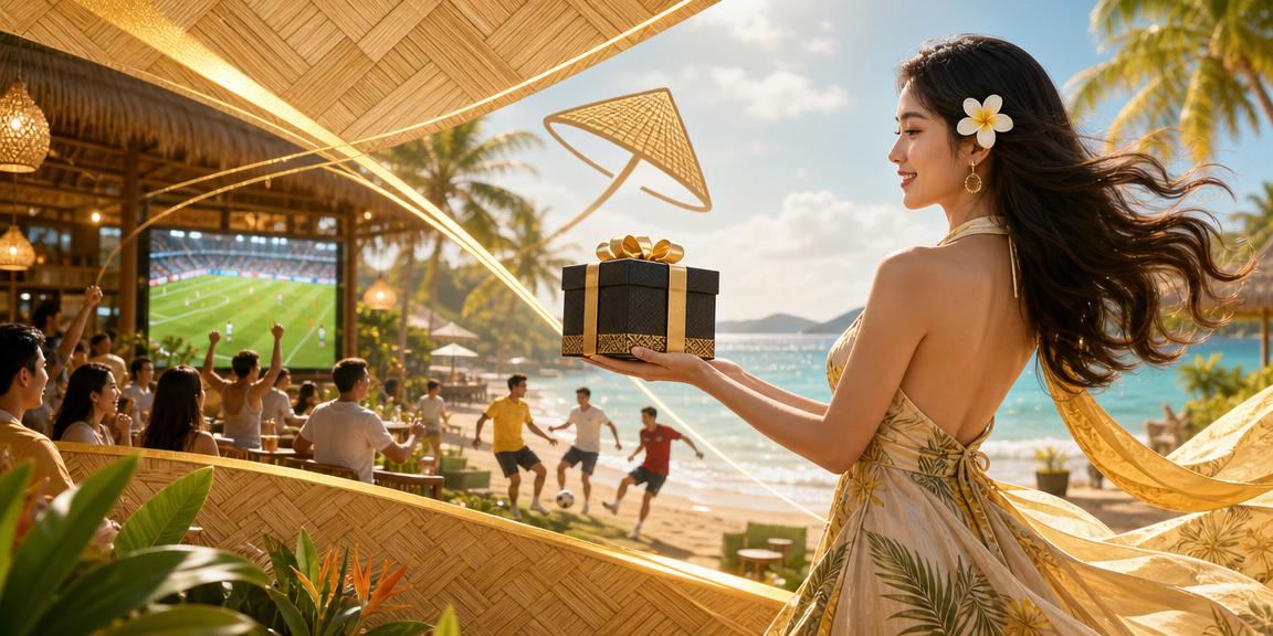 Người dùng tại Phú Quốc xem kèo bóng đá và đặt cược qua ứng dụng điện thoại